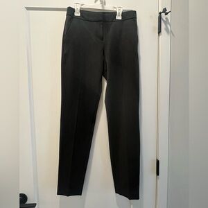 Columnist Mid-Rise Ankle Dress Pant in Dark Charcoal, Size 0 Long